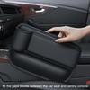 Car Seat Gap Organizer PU Leather Front Multifunctional Seat Console