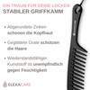 Elexacare Curl Comb, Wide Toothed (approx. 24 cm) - Handgrip,