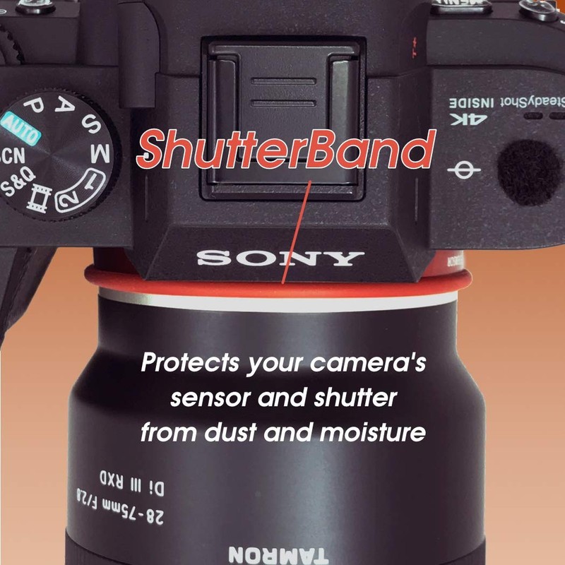 ShutterBands Enhancement Kit - 5 Accessories Compatible with Sony E-Mount