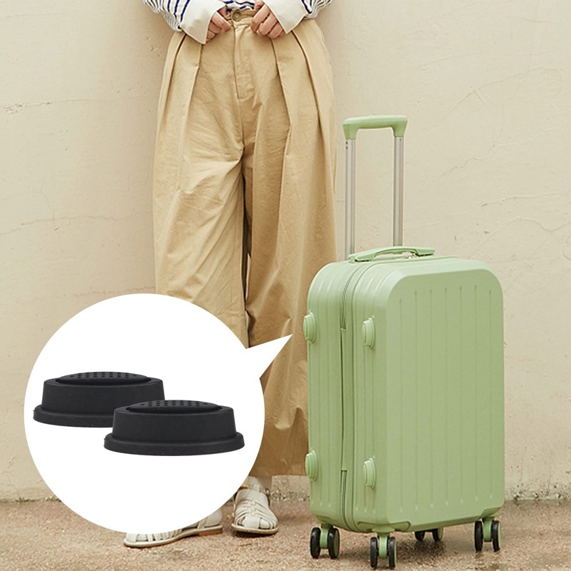 Mxfans 4 Pack Luggage Holder Side Feet Luggage Studs Foot