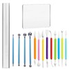 15 PCS Basic Polymer Clay Tools, Dotting Tools, Clay Sculpting