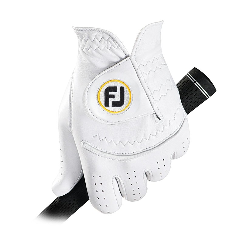 FootJoy Staysoff Women's Golf Gloves, White, 8.3 inches (21 cm),