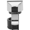Westmark Sektflaschenverschluss/Klappverschluss/Flaschenverschließer, Kunststoff, Casco, Silber/Schwarz, 60022280