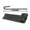 Trident Fence 18 inch Steel J Hook Rebar Ground Stakes