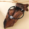 Dreamtimes Peace Symbol Bracelet for Men Women Hand Made Rope
