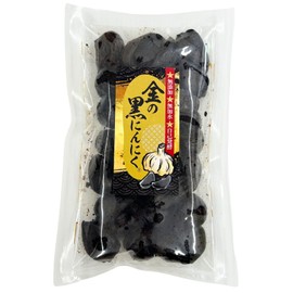 [Gold Black Garlic] Aomori Prefecture Black Garlic, 7.1 oz (200 g) x 1 Pack, No Additives, No Coloring, No Additives, Low Temperature Aging, Low Temperature Fermentation, Fukuji White, 6 Pieces of