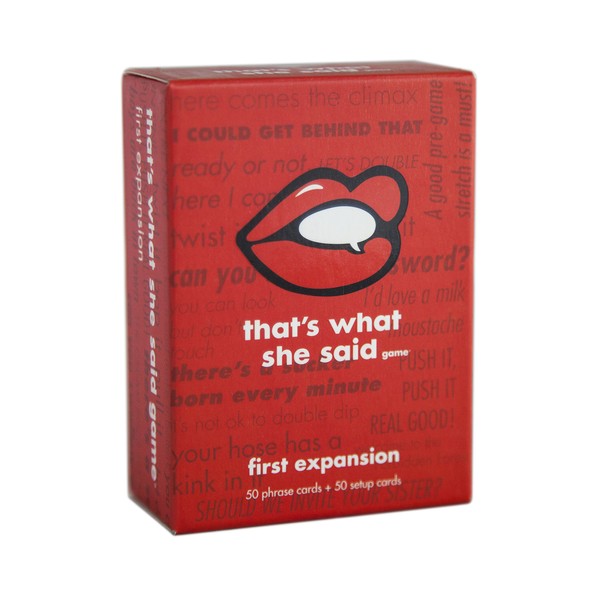 That's What She Said Game - First Expansion