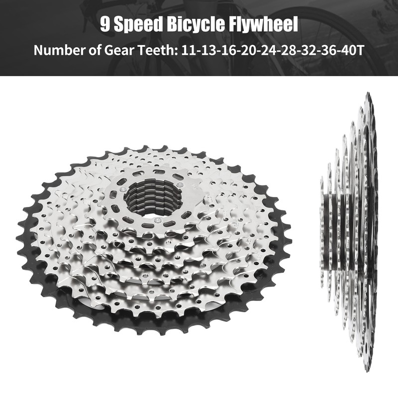 WAKE 9 Speed Bicycle Flywheel 9 Speed Cassette Road Bike