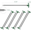 Nexboraque 10 Pack Tent Stakes Heavy Duty, 26 cm Yard