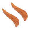 KOMBIUDA 2pcs Gua Sha Scraping Tool Ergonomic Massage Board for