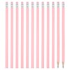 PATIKIL Round Pencils, 12 Pack Triangle HB Graphite Pencil Woodcase