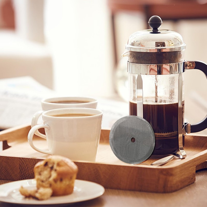 5 Pieces French Press Replacement Filter Coffee Pot Filter Press