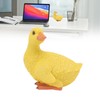 Duck Ornament Resin Weather Resistant Cute Vivid Expression Duck Statues