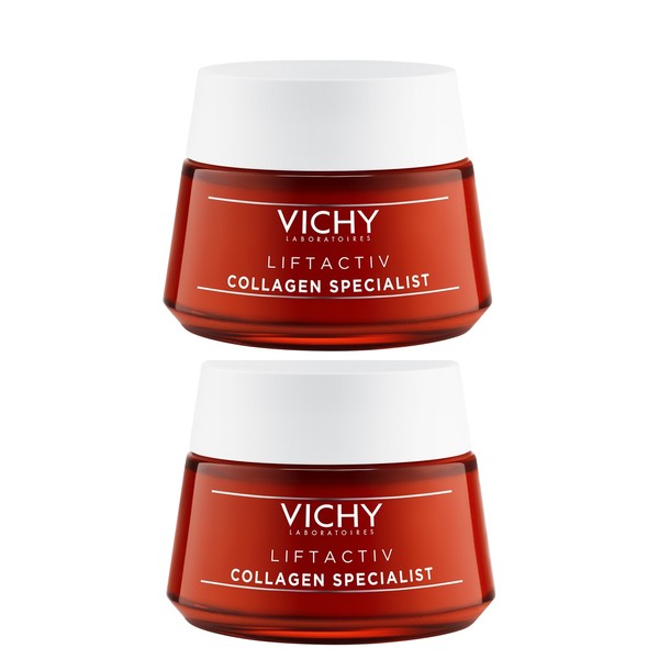 Vichy 2x Vichy Liftactiv Collagen Specialist Face Cream, 2x50ml (3337875607254)