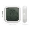 Temperature Sensor Humidity Tester Digital Display Remote Control Thermometer DC