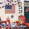 Red White Blue Paper Chain Strips, 300pcs 1 x 8