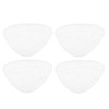 4Pcs Steam Cleaning Machine Pad Microfiber Washable Strong Water Absorption
