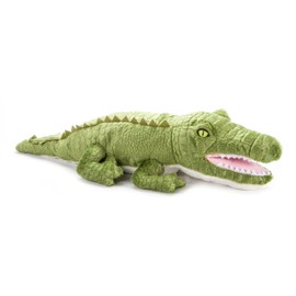 The Petting Zoo Alligator Stuffed Animal Plushie, Gifts for Kids, Earth Keeperz Wildlife Animals, Zoologee Green Alligator Plush Toy, 19 inches