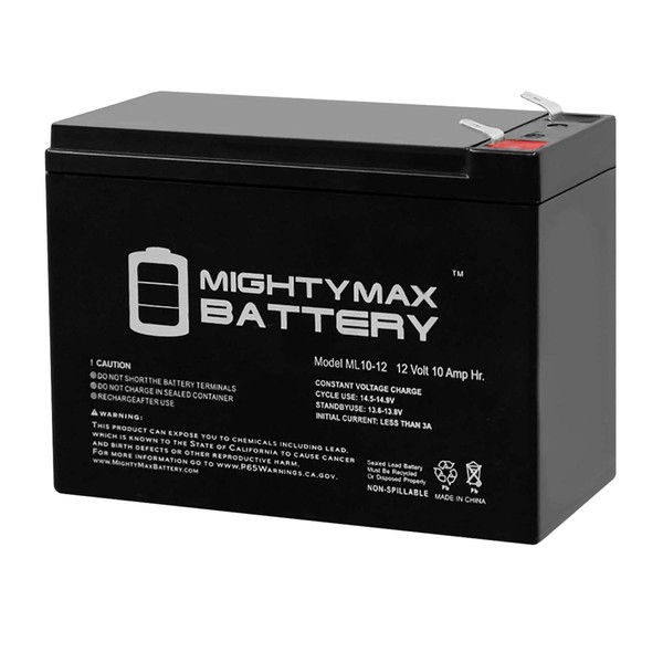 12V 10AH Replacement for SHOPRIDER Echo 3 SL73 Battery