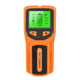 Stud Finder Wall Scanner - 5 in 1 Electronic Stud Detector with HD LCD Display, Wood AC Wire Metal Studs Detection