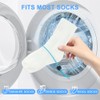 Sock Clips Locks Your Socks,Laundry Sock Holder and Tie Clips,Stocking