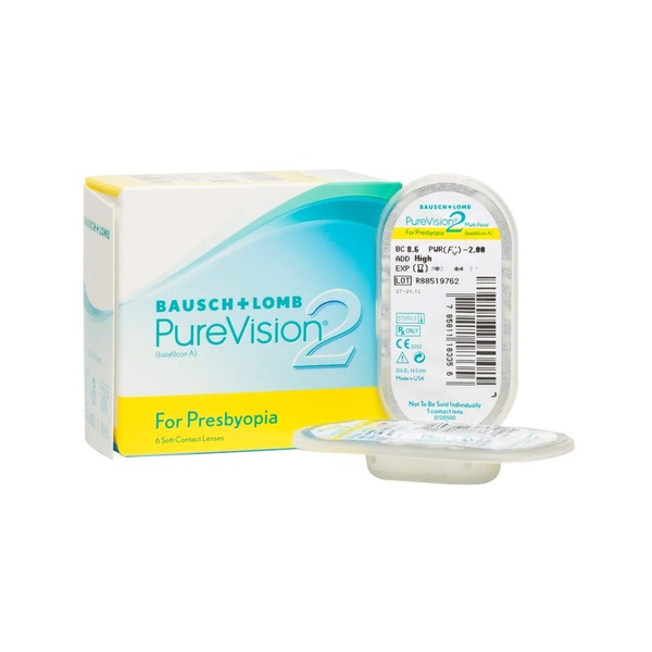 Bausch & Lomb PureVision2 HD for Presbyopia Monthly Lenses Soft