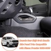 TerIourfou Center Console Gear Shift Side Grab Handle Cover Trim