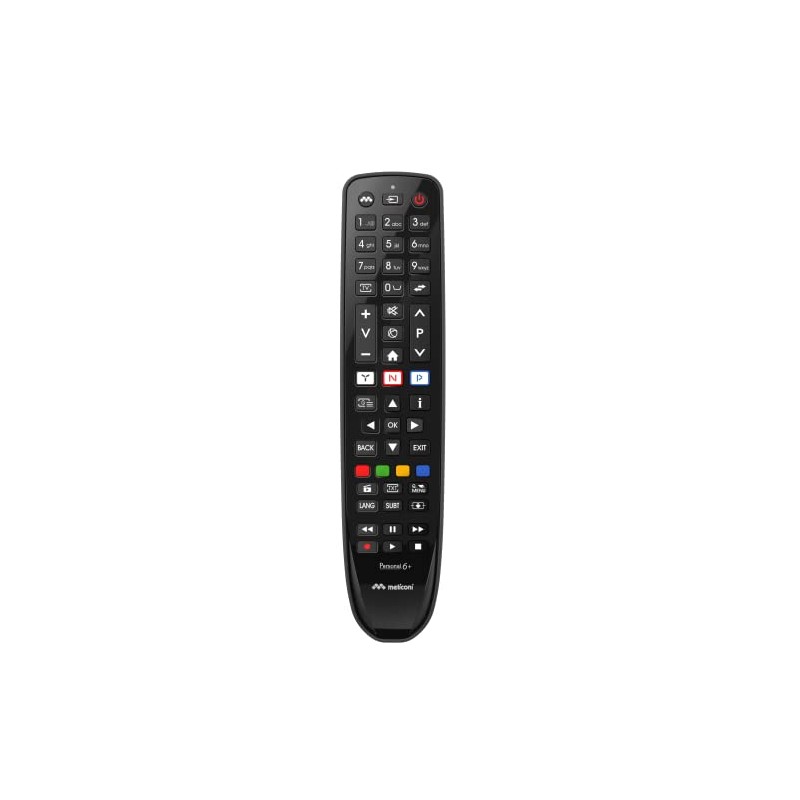 Meliconi GUMBODY PERSONAL 6+ TELEFUNKEN TV REMOTE CONTROL REMOTE CONTROL