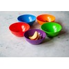 Harfield Tableware Rainbow Pack of 10 Small Snack Dessert Bowls