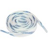 [Allegra K] Shoelaces, Flat, Metallic, Flat Laces, Shiny, blue (royal),