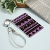 [Pretimo] Pass Case, 1 Pocket, Reel Included, Native Pattern, Purple,