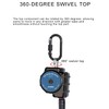 11FT Self Retracting Lifeline, BUCAMAO Steel Cable Retractable Lanyard