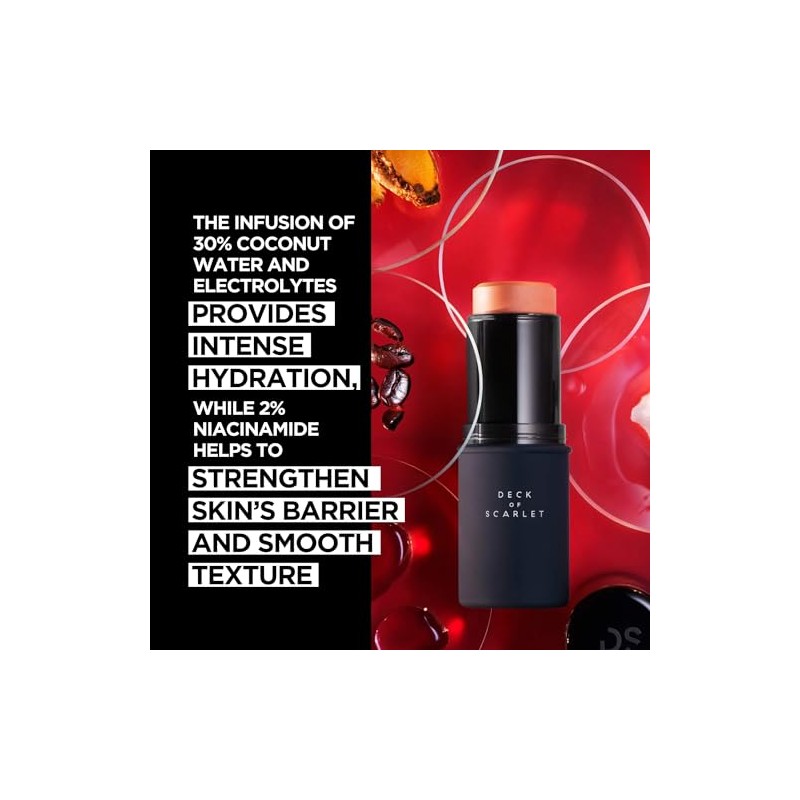 Base Maquillaje Barra Skin Edit Serum Foundation Limpio Vegano Fórmula