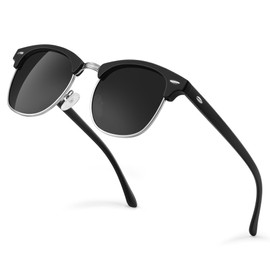 gesruny ㅤ sunglasses-mens-womens-polarised-UV400 ProtectionSilver Gray