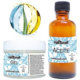 Aloe Vera Facial Orgánico Gel 50 g y Aceite 60 ml