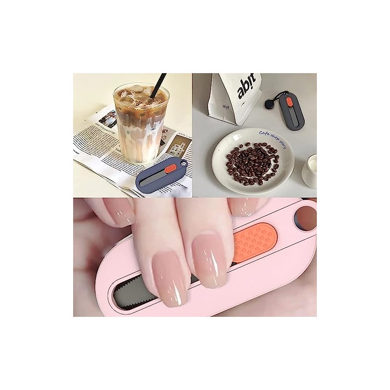 SAFEX T130-ST Cutter, For Cardboard, Stainless Steel Blade, Fluorine Coding,