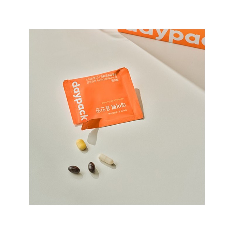데이팩 올인원 한포 비타민 1박스 1개월분 (멀티비타민+rTG오메가3+유산균+루테인) Daypack All-in-One Vitamin