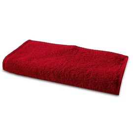 Lanudo® Pure Line Luxury Wash Cloth 600 g/m² 30 x 30 cm 100% Finest Premium Terry Cotton of the Highest Quality Wash Cloths Colour: Red