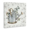 Stupell Industries Floral Watering Can Canvas Wall Art Design by