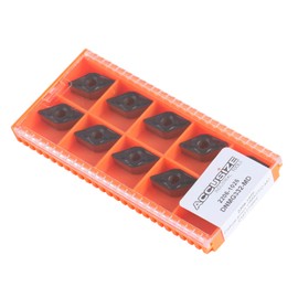 Accusize Industrial Tools Dnmg332 Carbide Inserts Cvd Coating, 10 Pcs/Box, 2206-1026