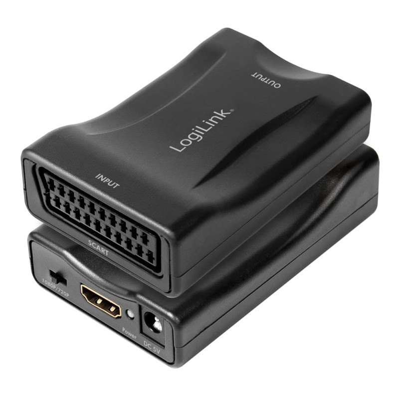 LogiLink CV0160 - Video Converter Scart (Female) to HDMI (Female)