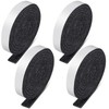 Zonon 4 Rolls 1/2 x 240 Inch Felt Strips with
