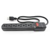 6 Outlet Surge Strip , Horizontal , 90 Joules, 36