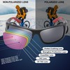 PUKCLAR Polarised Sports Sunglasses for Men Women Running Cycling Fishing
