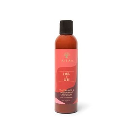 As I Am Long and Luxe GroYogurt - Acondicionador sin aclarar - 8 oz - Hidrata e hidrata rizos y bobinas - Enriquecido con yogur, granada y fruta de la pasión
