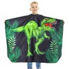 PAMAID Kids Haircut Cape Waterproof Barber Cape Cover, Dinosaur Hair