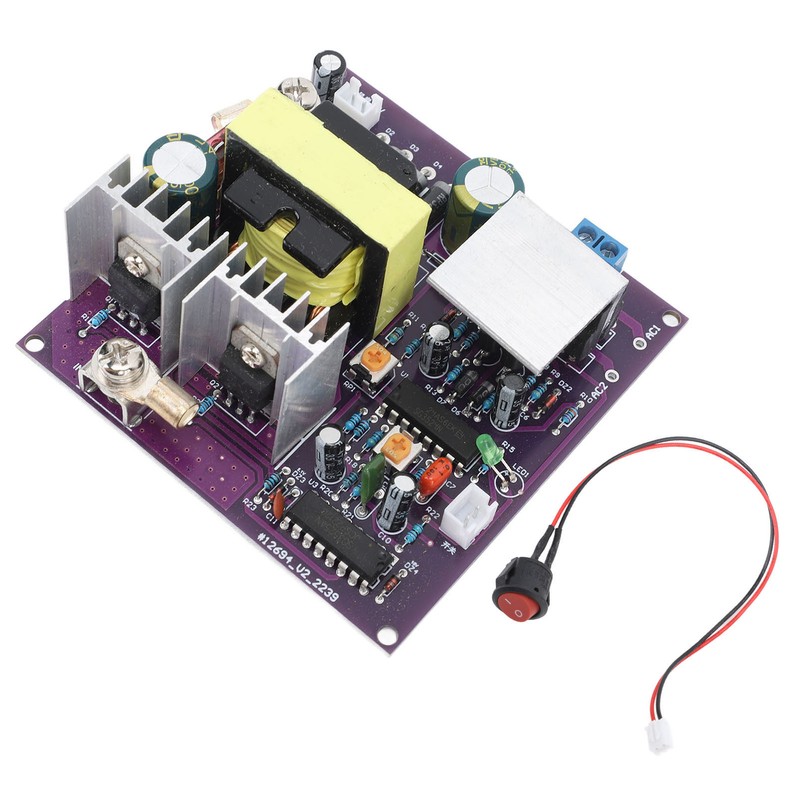 Inverter Module 300W 50Hz Correction Sine Wave DC12V Input AC180‑220V