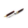 Yasutomo Quadpoint Twist Pen, Brown Marble (TP30BR)