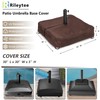 Rileytee Patio Umbrella Base Cover,Outdoor Heavy Duty 600D Waterproof Anti-UV