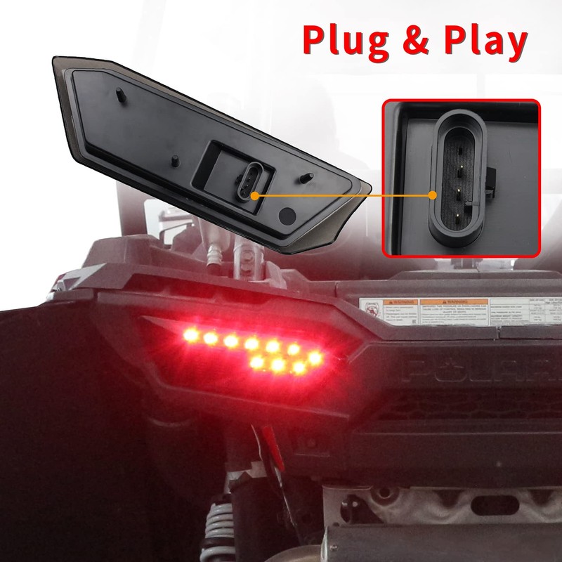 LED Tail Light Assembly Rear Brake Lights Rear Stop Lamp